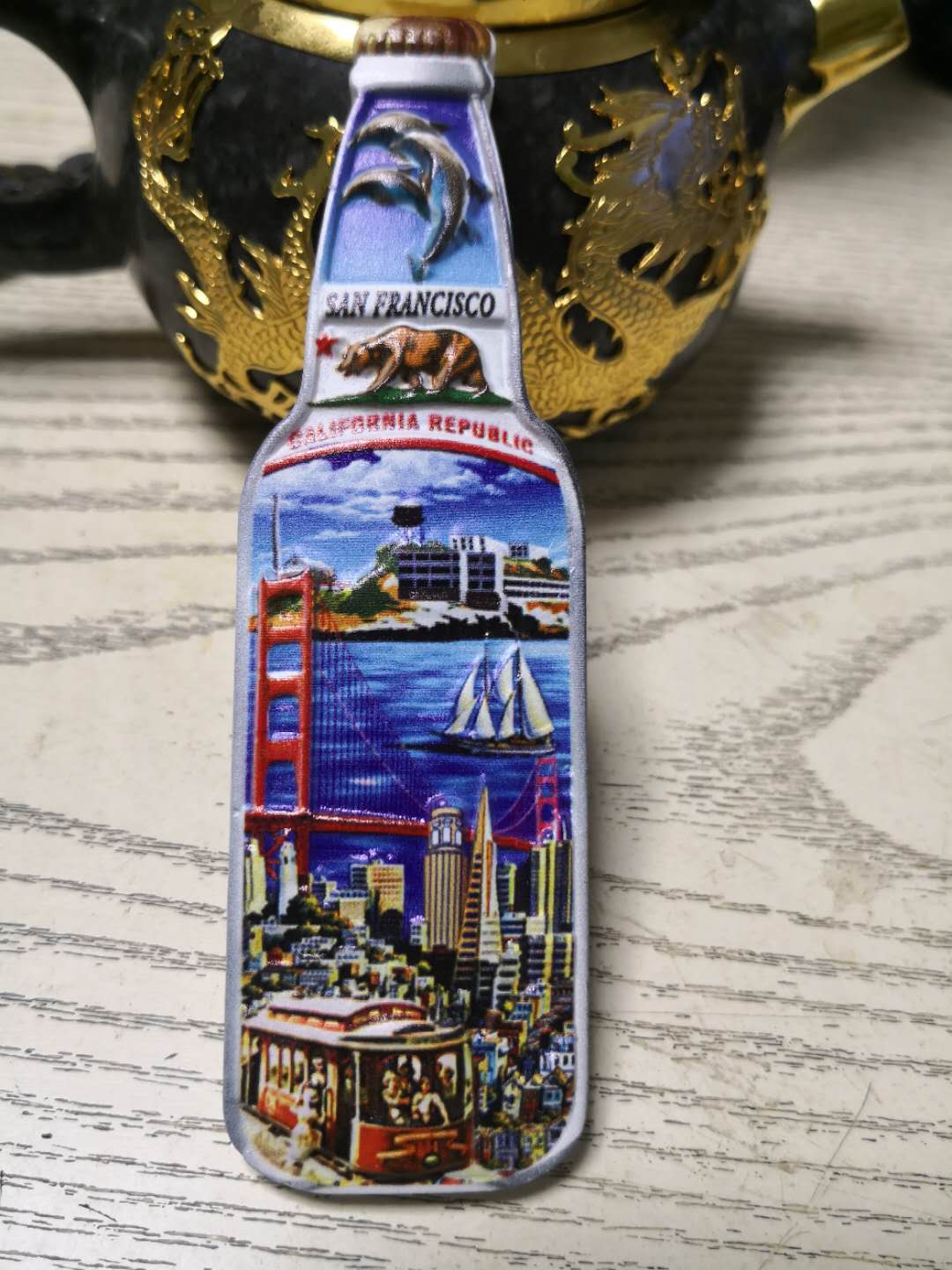 Venice Italy San Francisco USA Fridge Magnet Souvenirs 3d Resin Fridge Sticker Kitchen Accessories Decoration Home Ideas