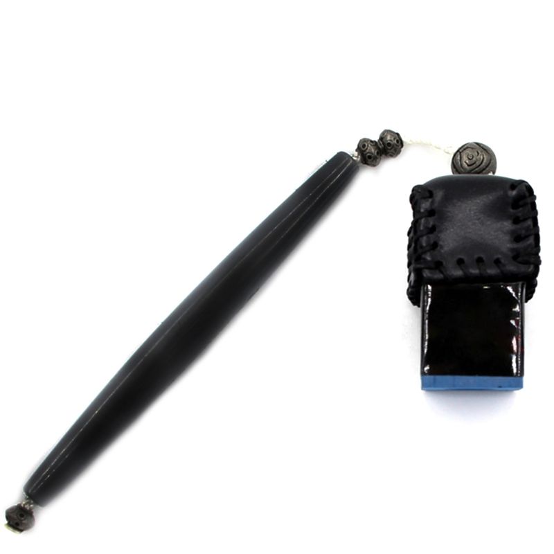 Pu Biljart Bal Pool Cue Krijt Houder Pen Leuke Slip-In Keu Chalker Pocket Draagbare Professionele Snooker accessoire