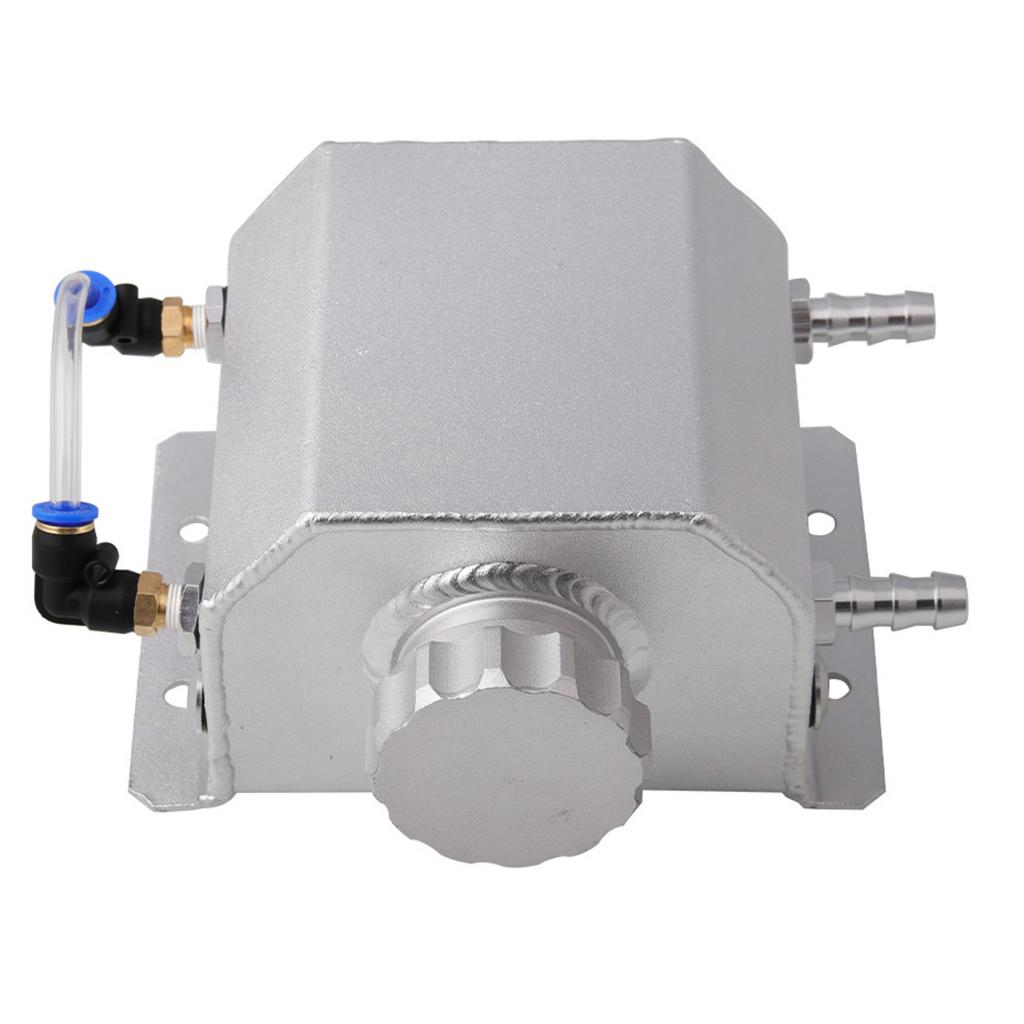 1pc 1L Aluminum Radiator Coolant Overflow Bottle Water Tank Reservoir