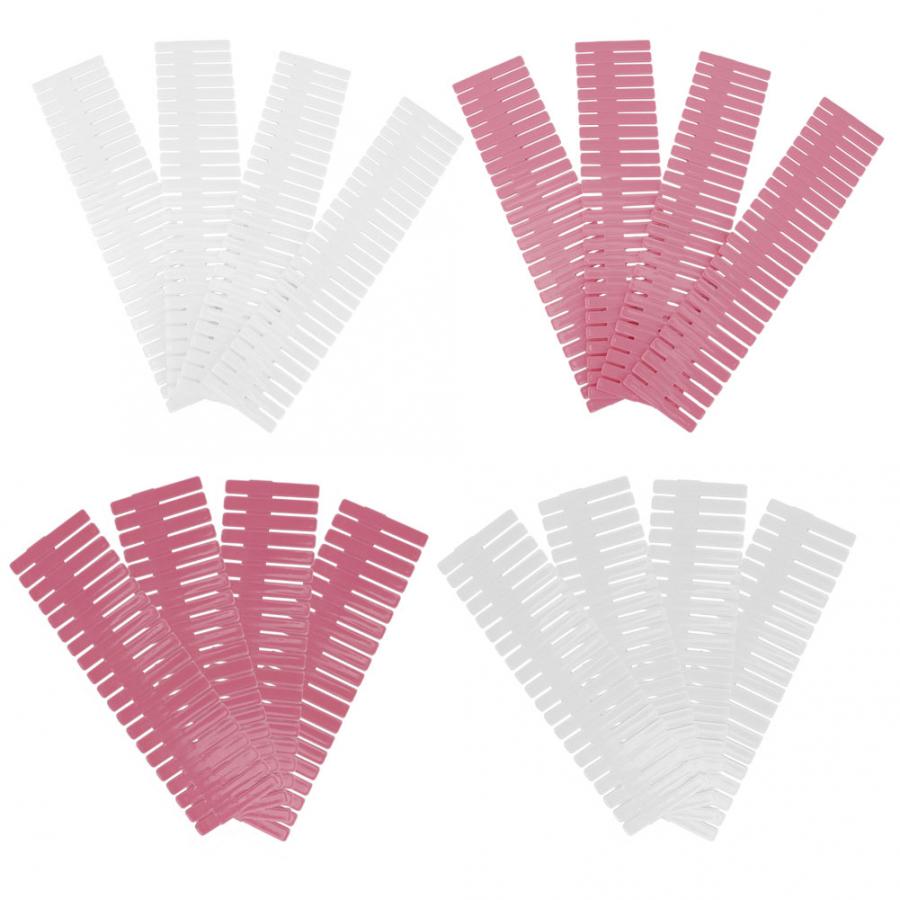 Acryl organizer opbergdoos 4 stuks diy plastic lade organizer verstelbare ladeverdelers scheidingswanden acryl doos afstandsbediening