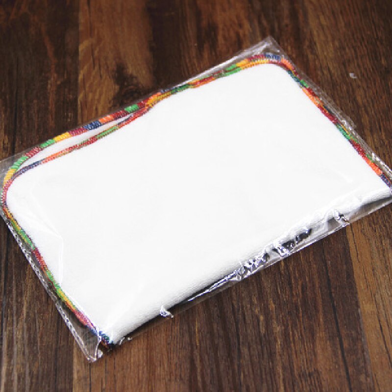 [usurpon] 5 st mycket babyduk bambufiber liten handduk tvättbar och supermjuka fyrkantiga våtservetter av bambu återanvändbar