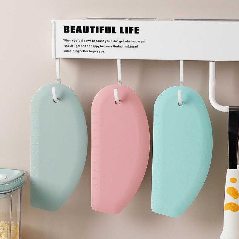 Flexible Silicone Bowl Scraper Pastry Best Bench Scraper For Cakes Kitchen Aid Food Scraper For Dish Pan Bowl Dough Tools