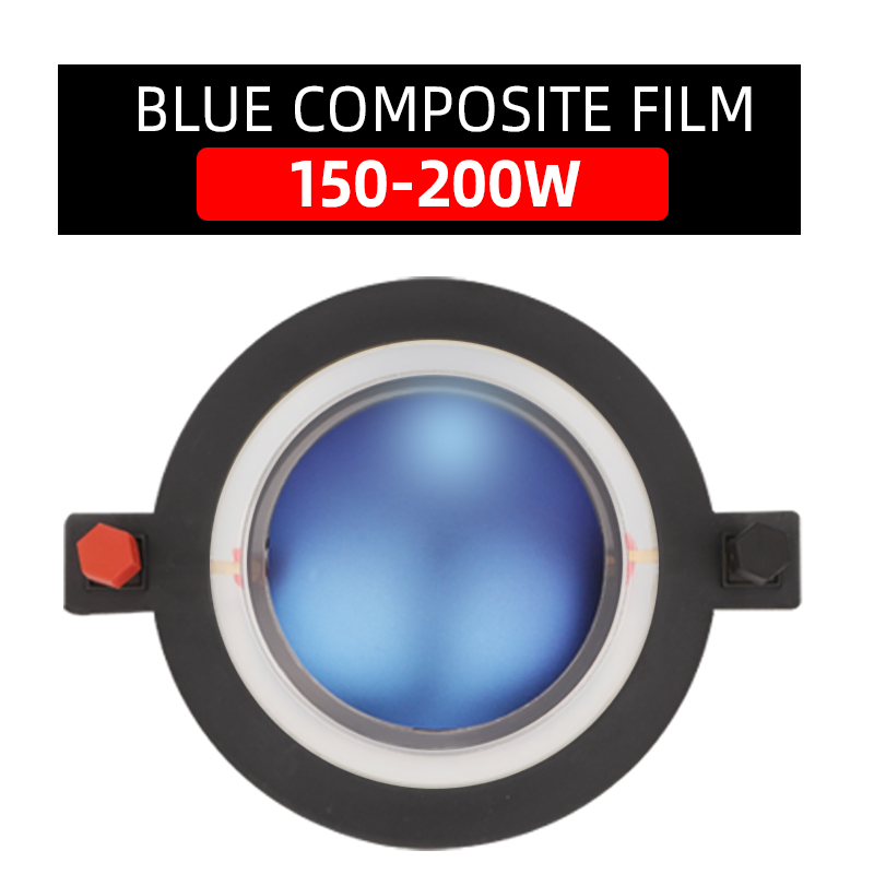 74.5- kjerners diskant-talespole 100-500w- lydhøyttaler titanfilm blåfilm komposittfilm 75.5mm diskantmembran: Gull