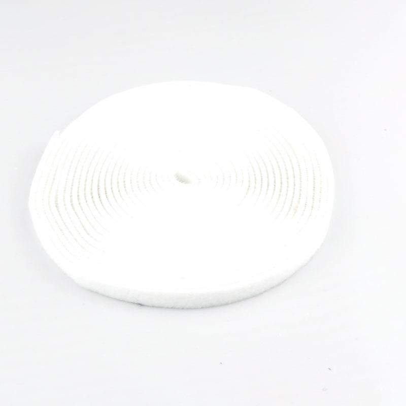 5 Meter Kabelbinders Power Kabelbinders Multifunctionele Pp Polyester Tape Bevestiging Bandjes Herbruikbare Tape Kabel Organizer: White 5m
