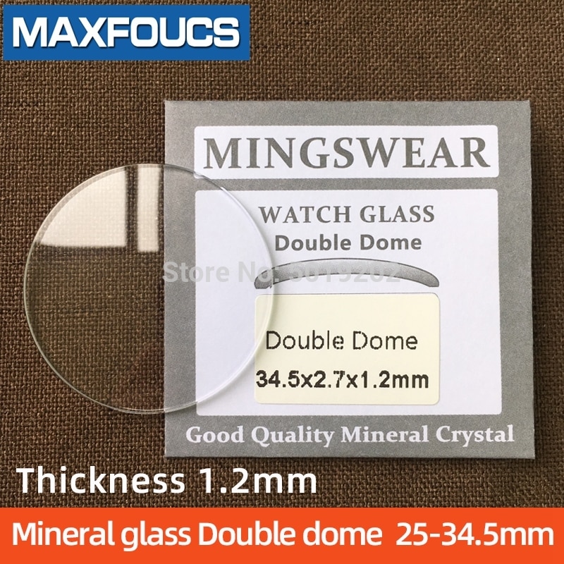 Sourcing Map Uhrglas 29 Mm Durchmesser – Klares Kristallglas, 1,5 Mm Dick, Für Uhrenreparatur