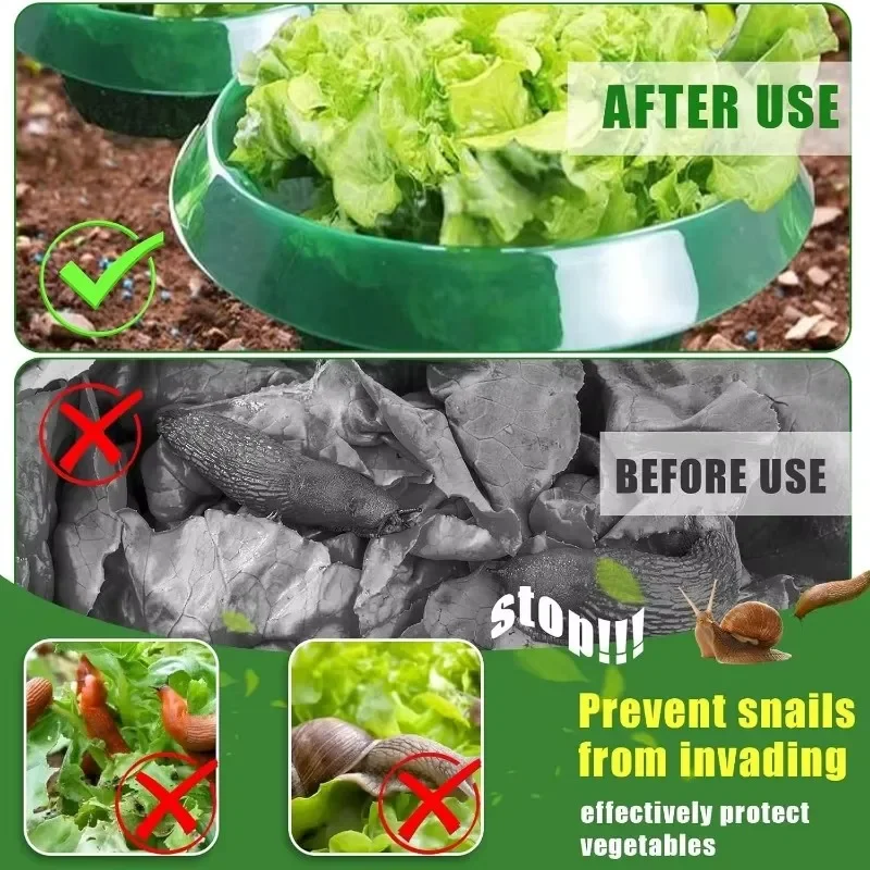 Cloches de jardin en forme d'escargot, anneaux de Protection pour plantes, légumes, fleurs, couvercle de Pot de plante réutilisable sans chimie, 1 à 10x