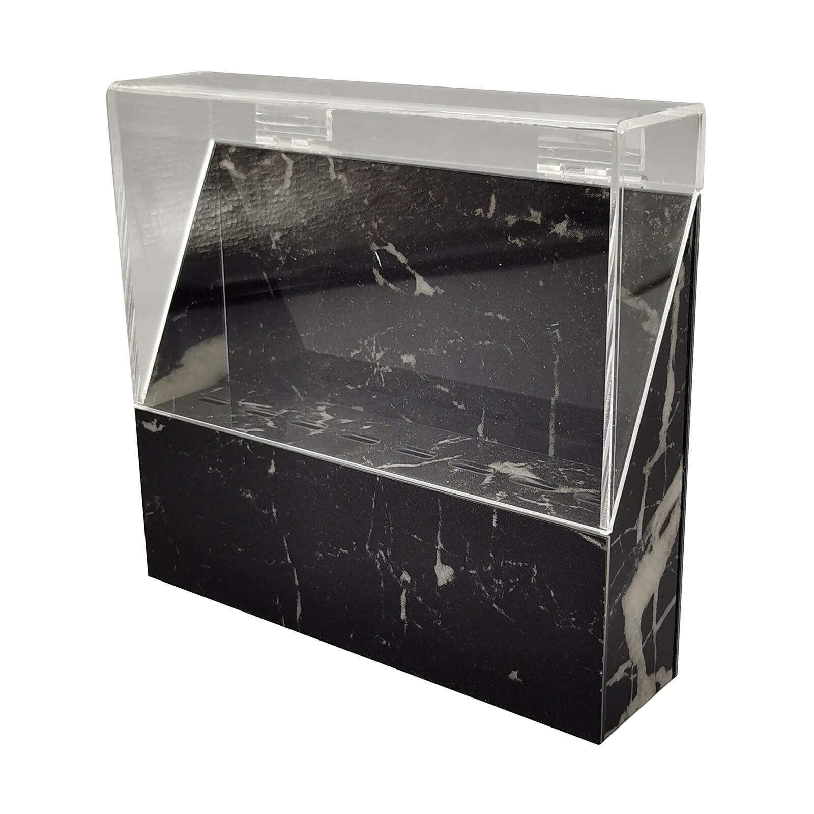 Acryl Clear Pincet Display Stand Met Cover Tweezer Opslag Plank Houder Organizer Rack