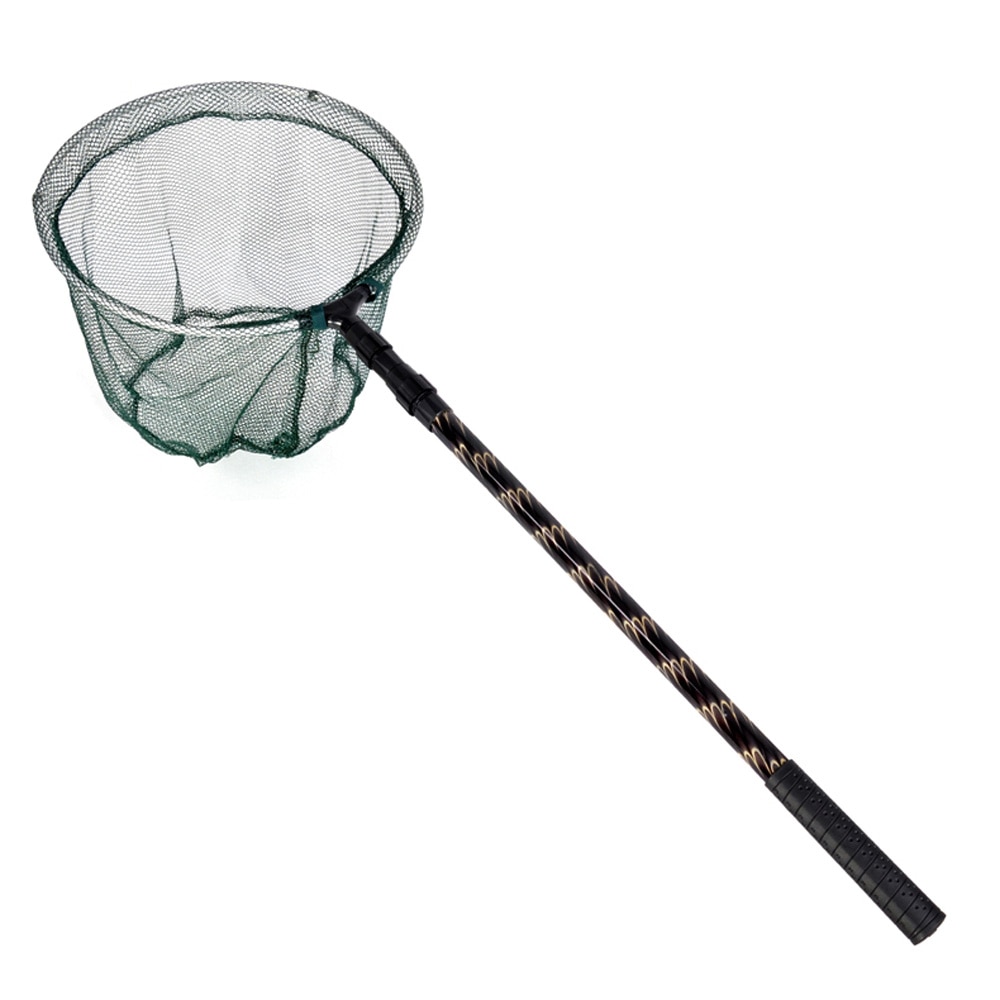 Lixada Fishing Net 145/180cm Retractable Telescoping Aluminum Alloy Fishing Landing Net crayfish catcher trap for Carp Pesca