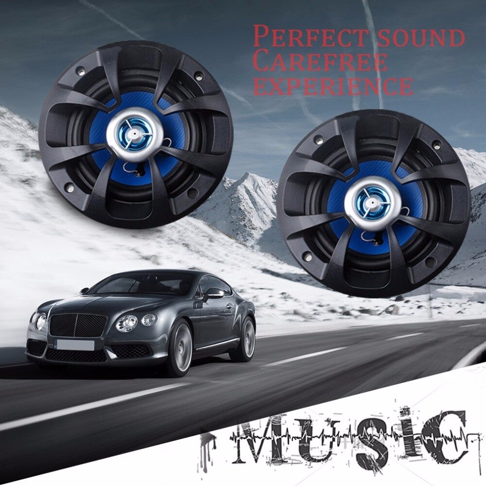 Kebidumei 80 W 4 Inch 2 Way Auto Coaxiale Stereo muziek Speakers Ondersteunende Auto CD DVD Montage In Elke voertuigen