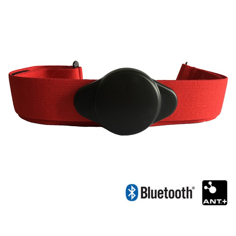 Pulsometro para älypuhelin iphone android calorias sykemittari ant+ bluetooth rintahihna sykesensori ios runtastic: Punainen