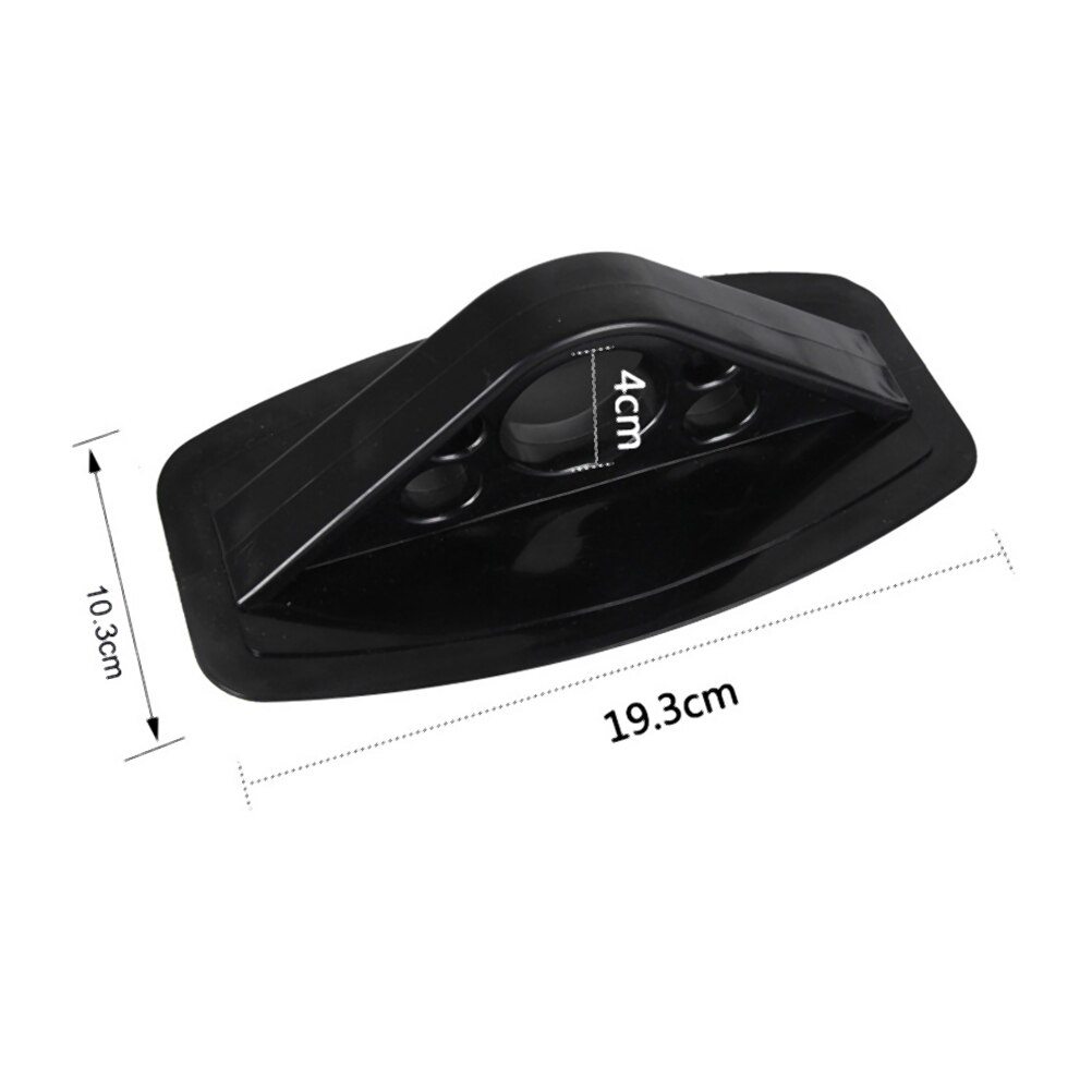 2 Pcs PVC Paddle Bracket Paddle Fixed Frame Awning Sun Shade Mount Bases Kayaking Accessories for Speedboat Inflatable Boat