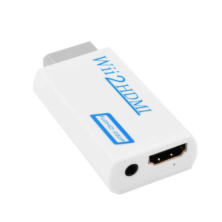 Wii 2 Naar Hdmi Converter 720P/1080P Hd Output Draagbare Mini Video Audio Adapter Wii Video adapter