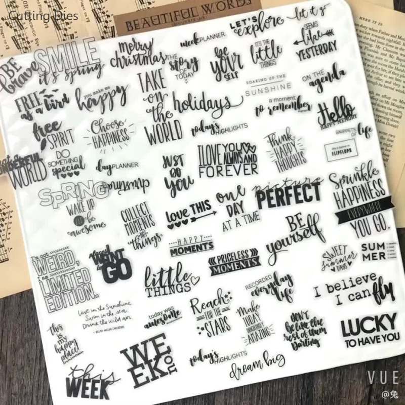 90Pcs/lot Retro Newspaper Letter Vellum Self-adhesive Paper Stickers For Scrapbooking DIY Crafts Card Making Decoration