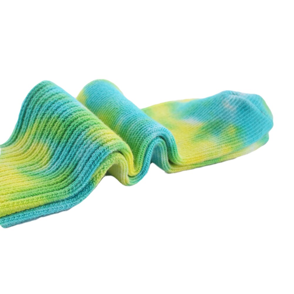 Short Socks Men Women Tie Dye Socks Colorful Cool Crew Socks Funny Hipster Skatebord Ankle Female Sox