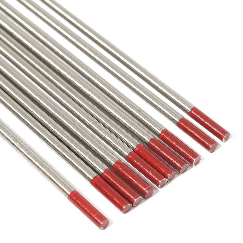 10 Teile/schachtel Wolfram Stange WT20 Thoriated Wolfram Elektrode für Perücke-schweißen 150mm X 3,2mm