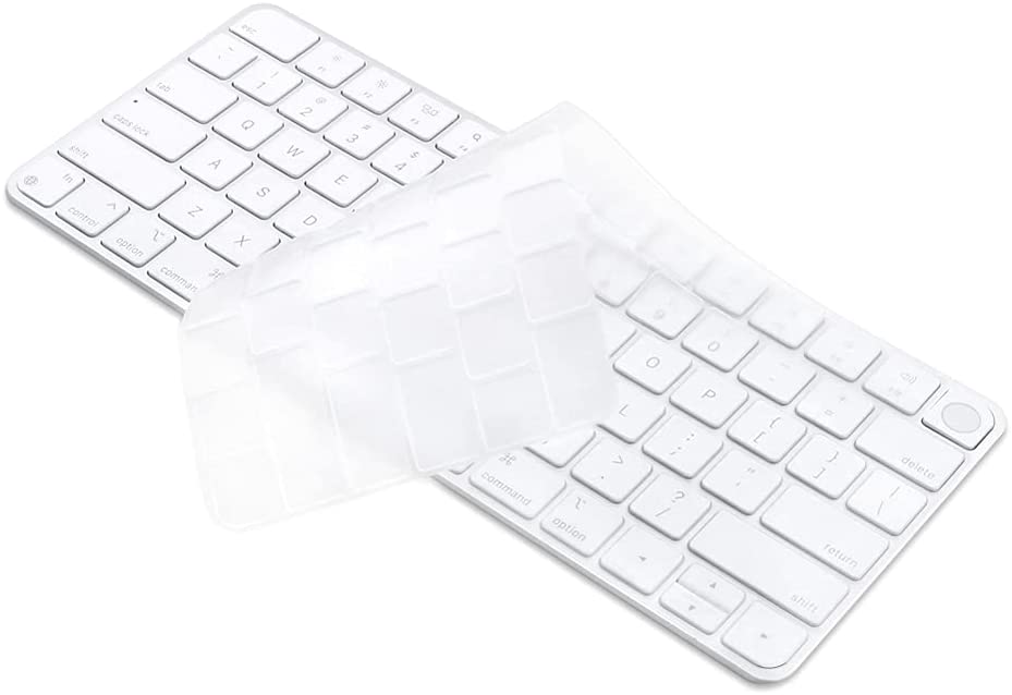TPU Keyboard Cover Skin For Apple iMac 24'' M1 Chip US Euro Magic Keyboard Lock Key A2449 &amp; Touch ID A2450 Accessories