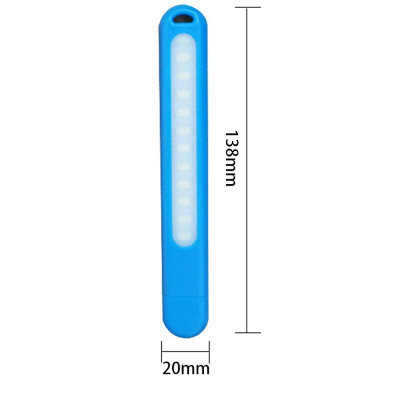 1PCS USB Led Book Light Reading Lamp Mini 12 Leds Night Lights Luminaria Books Nightlight For Power Bank Computer Laptop Kitap