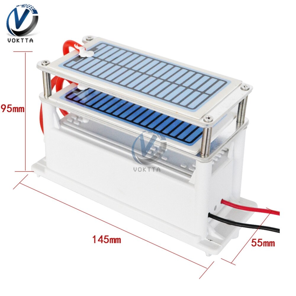 110/220V 24G Ozon Generator Desinfectie Sterilisatie Machine Dubbele Geïntegreerde Keramische Plaat Lange Levensduur Luchtreiniger Lucht schoon