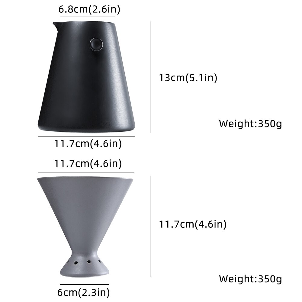 Hand-brewed Coffee Pots Ceramic Espresso Water Drip Coffee Maker Reusable Anti-drip filter cup v60 Espresso Coffee Dripper