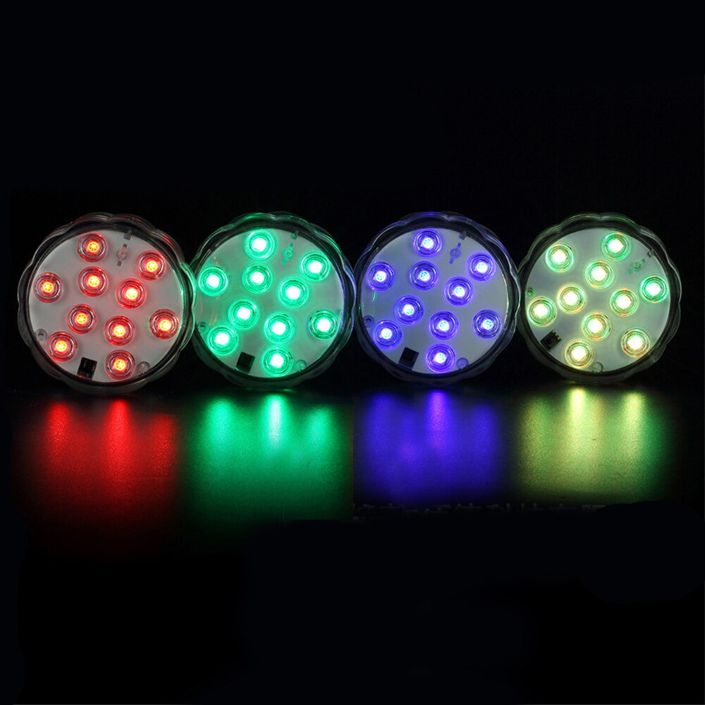 Control RGB Color Changing Underwater Pond Mood LED Lights For Lay Z Spa Pool