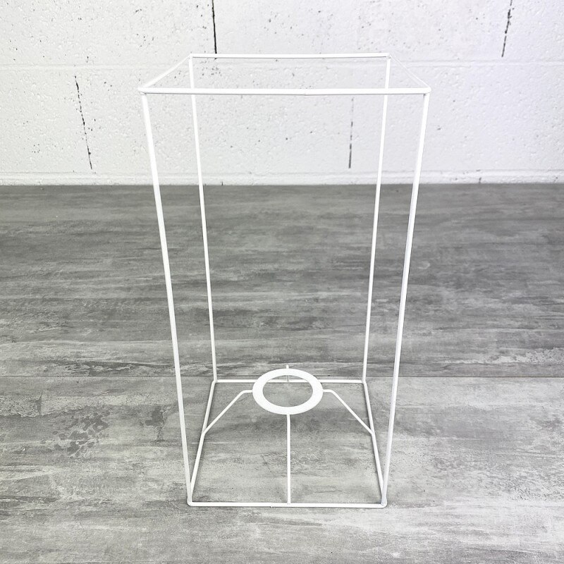 Frame shade rectangular 30x15x15 cm, rectangle for bulb E27
