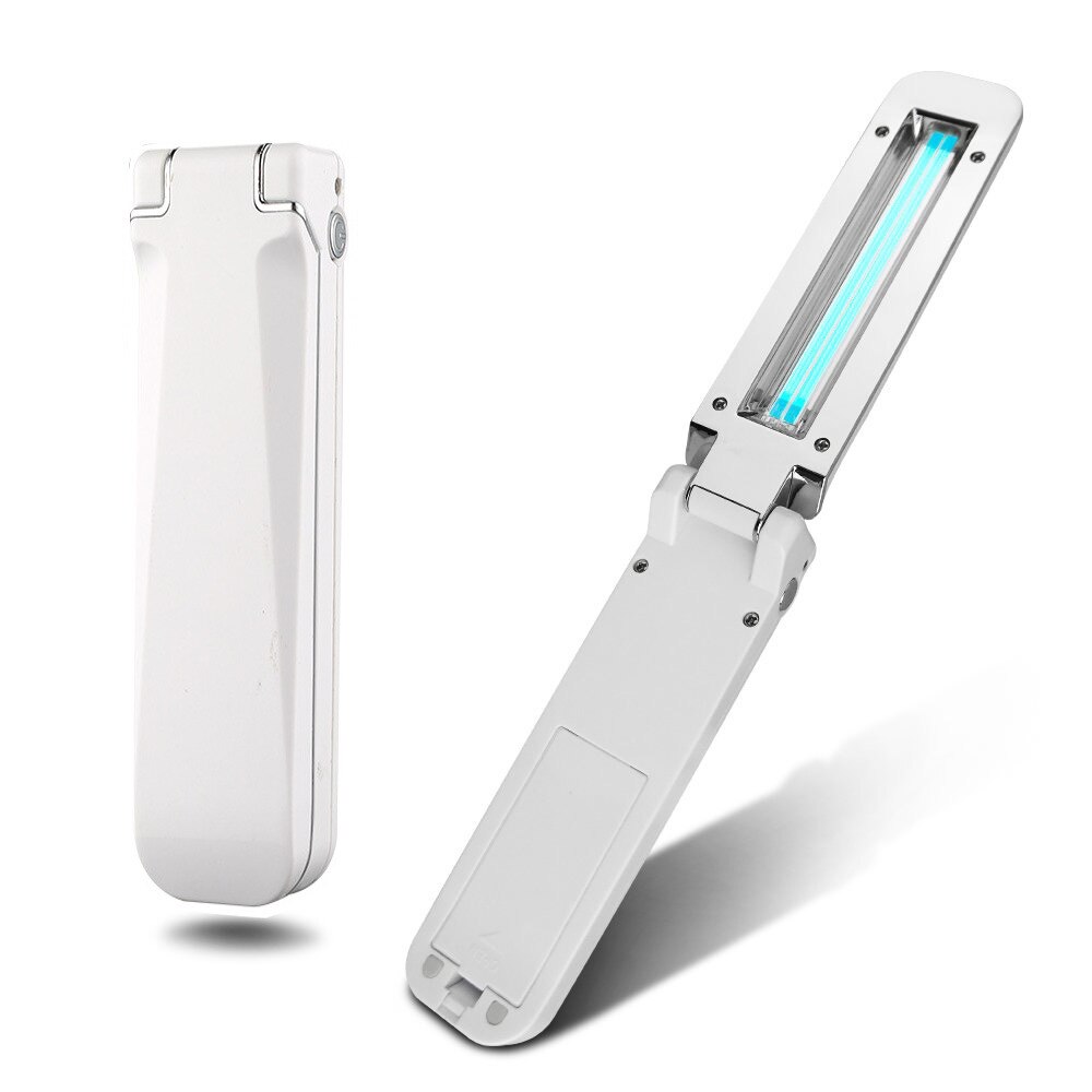 Handheld Sanitizer UVC Light Sterilizer Ultraviolet Wand Portable Disinfection Lamp for Hotel House Office Killing Virus Germs