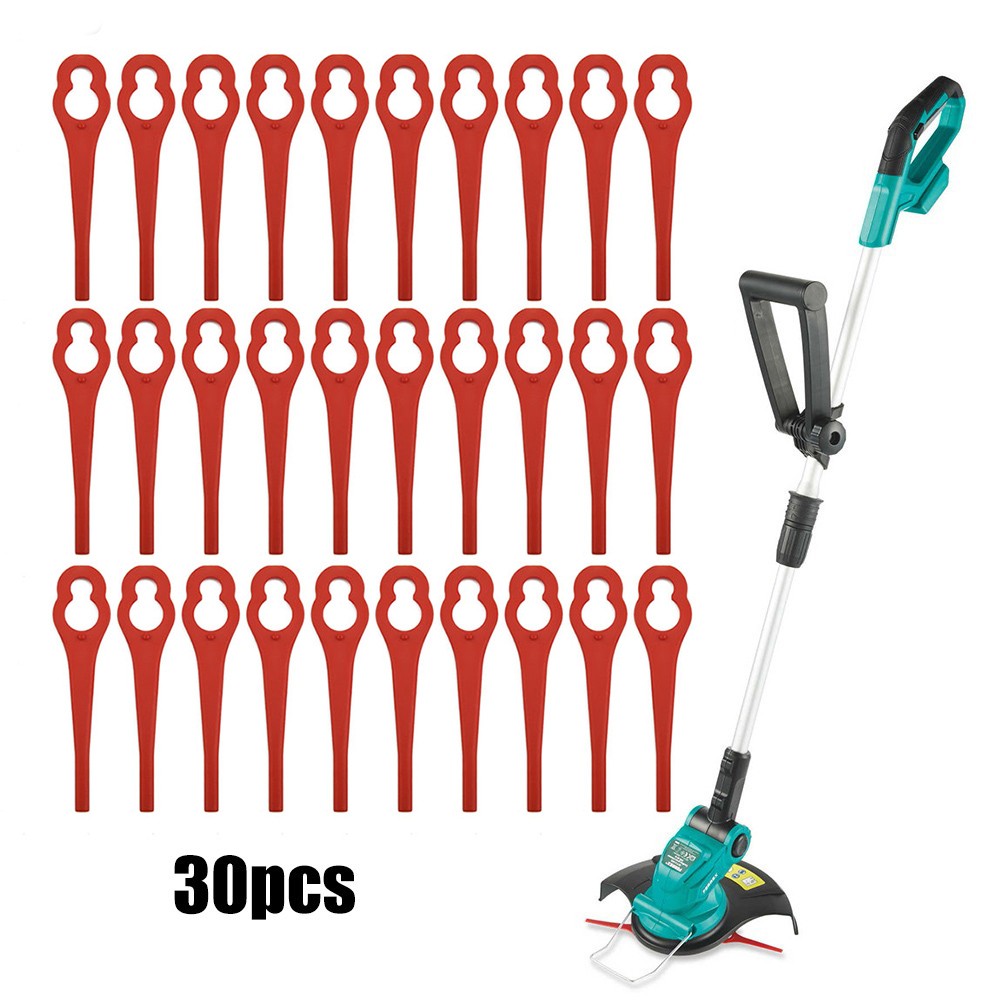 Accessoires en plastique pour tondeuse Ferrex Aldi FAR 20-1 97699 2002706 FE220 enge, outil de jardin, 8.5cm x 2cm, 30 pièces