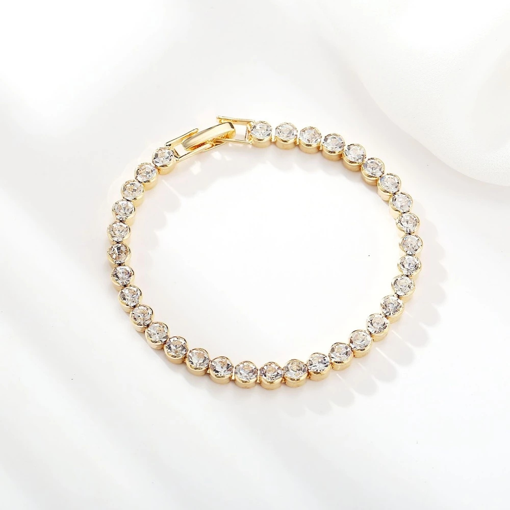 Cloe Tennisbracelet Crystal Steel main image 1