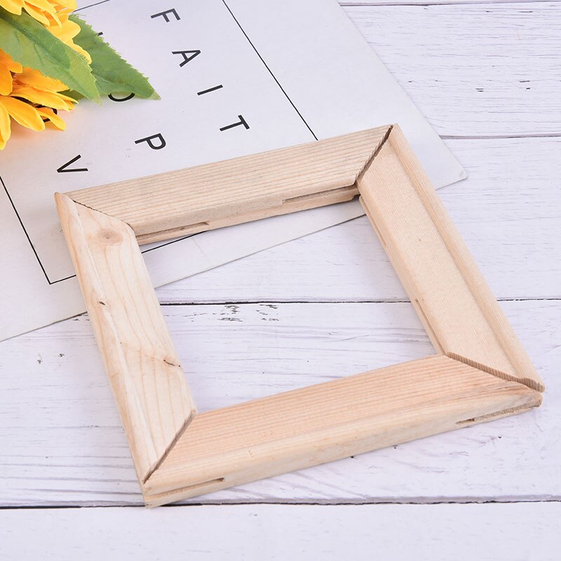 1pc Handmade Painting Landscape With Wooden Photos frame Frame 15-20cm Long