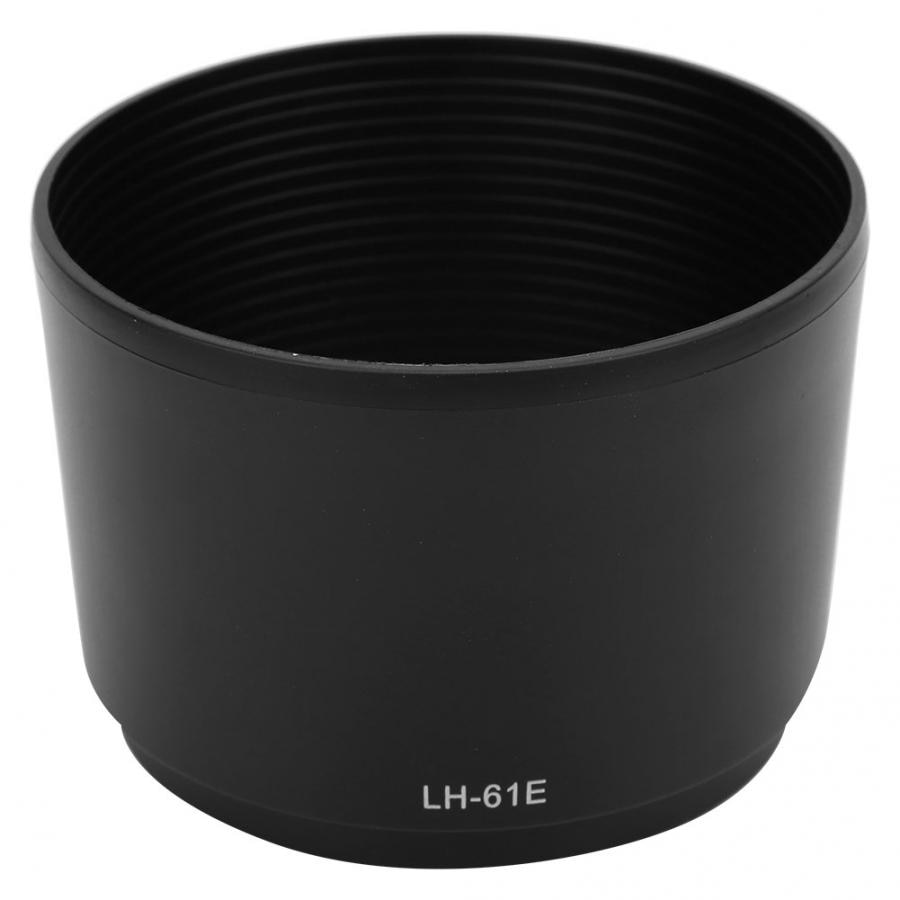 LH-61E Zwart Plastic Zonnekap voor Olympus 70-300mm f/4.8-6.7 Camera 'S