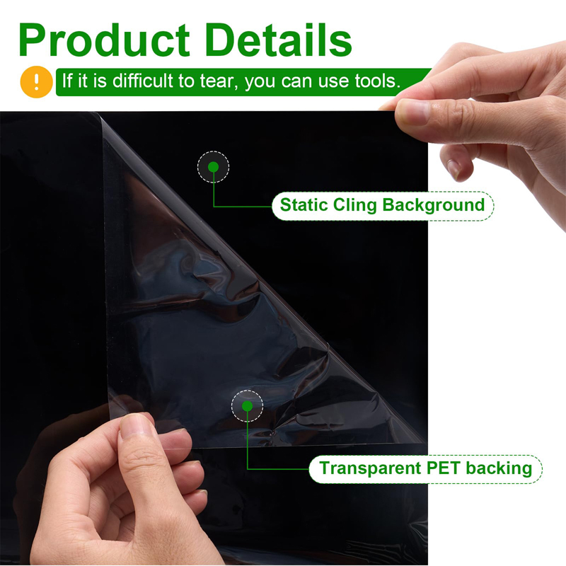 Tapeta Akwariowa Czarna Tapeta Tło Akwariowe Tło Akwariowe Statyczna Naklejka Akwarium Statyczna Naklejka Akwarium Nowa