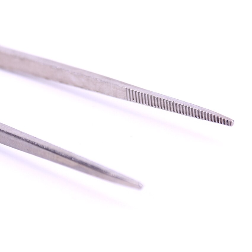 1PC Edelstahl Gebogene Pinzette Professionelle Ohr Reiniger Pflege Ohr-Pick Tool Ohr Reinigung Pinzette Ohr Pflege Werkzeug