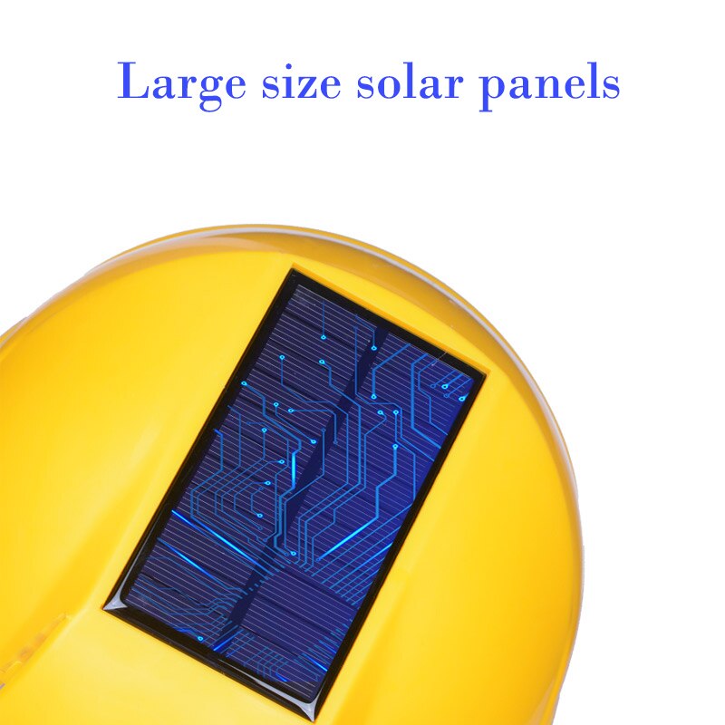 Solenergi sikkerhetshjelm utendørs arbeidsvifte hard hatt konstruksjon arbeidsplass abs beskyttende viftehette drevet av solcellepanel