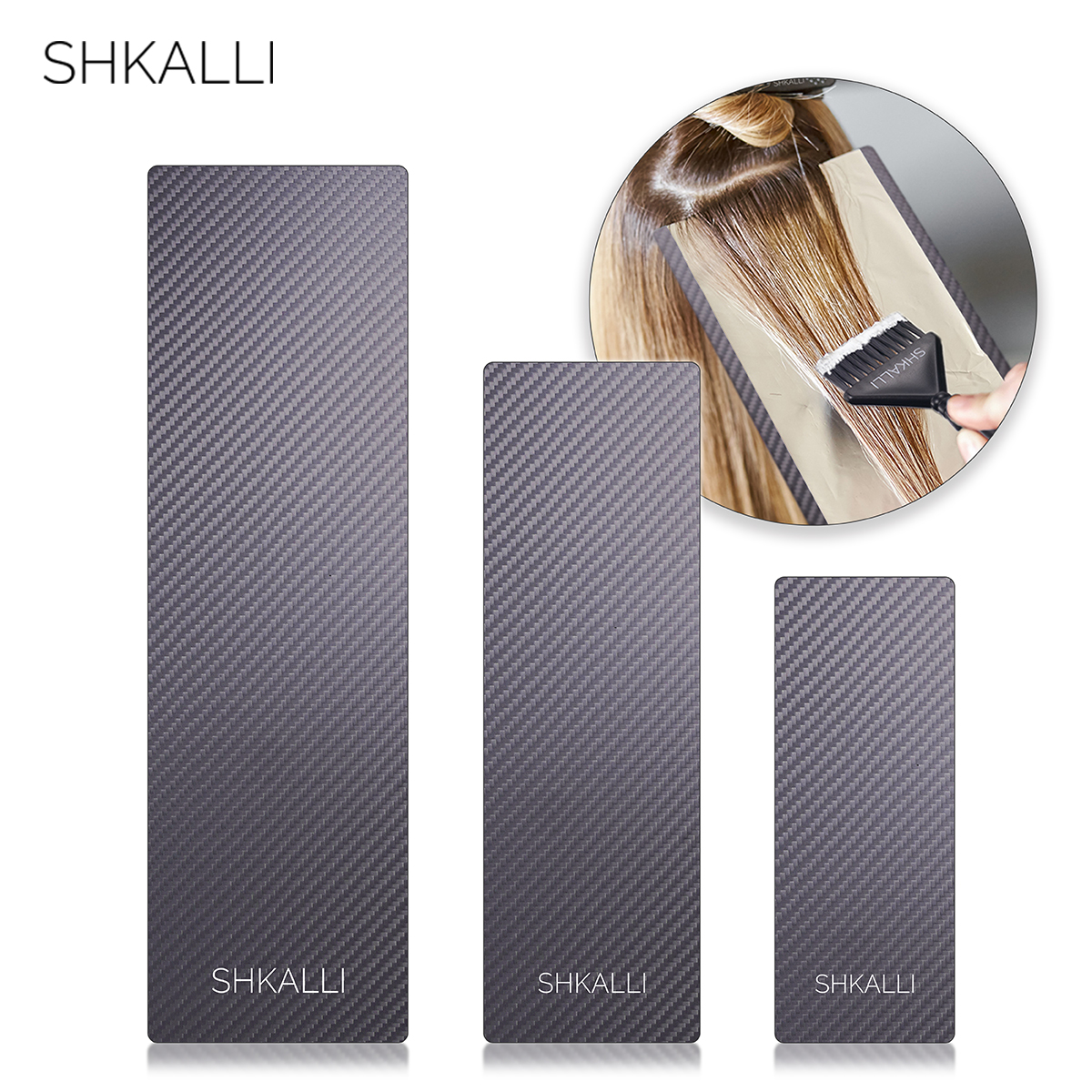 Professioneel Balayage Board van koolstofvezel voor Kapper Kapper Styling Tools Accessoires en haarkleuring Verven Board