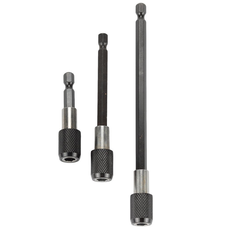 Socket bit Extension Bar Hex Shank Adapter Drill Nut Driver Power Drill Bit Repair Tools Kit Set + Hex Quick Release Magnetic Sc