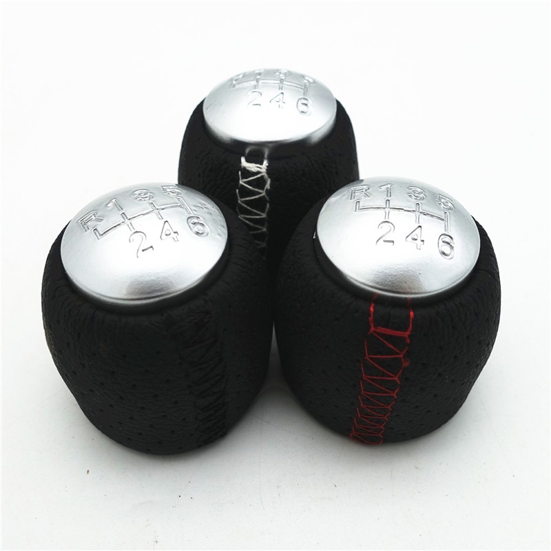 Pomo de cambio Manual de 6 velocidades para coche para ALFA ROMEO 159 (05-11)/ BRERA (06-11) / SPIDER (06-11), brazo palanca de cambios