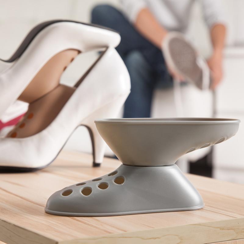 Space-saving Shoes Rack Shoe Storage Plastic Storage Stand / Organizer Rack / Stand Shelf For High Heel Shoe Shoes