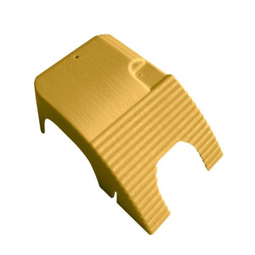 Floating Platform Muti-Purpose Double Track Climbing ABS Climbing Tortoise Platform for Turtle: YELLOW