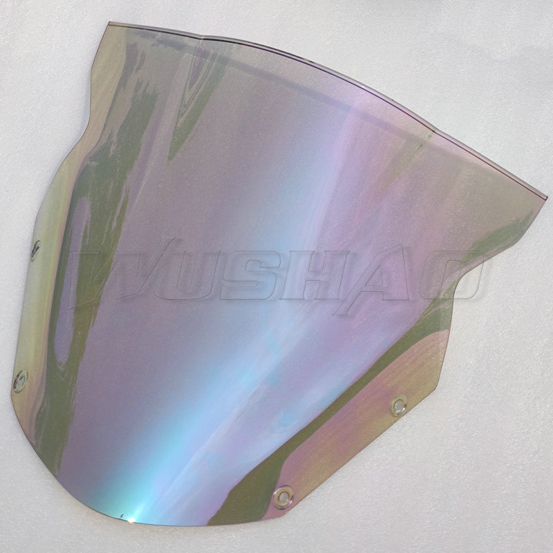 Pare-brise de moto en Iridium noir fumé pour Kawasaki Ninja R 650R ER6F EX650 C D, 650 ER-6F: Clear Iridium