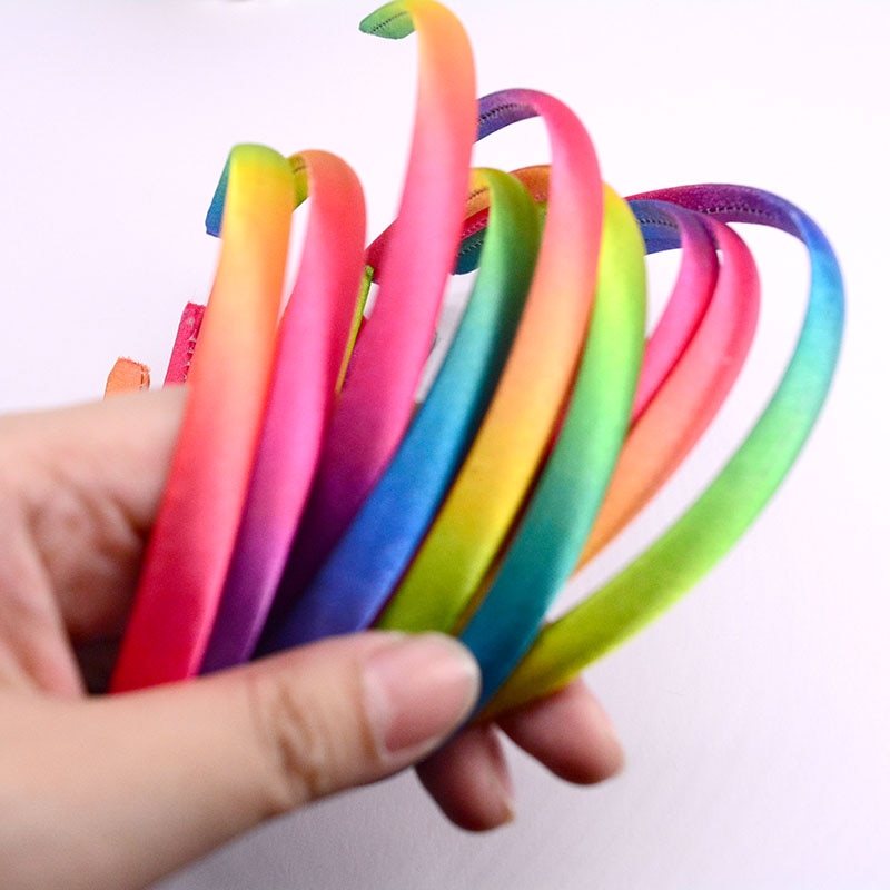 Atoden Geburtstags-Stirnbänder Prinzessin - Regenbogen Design Für Mädchen