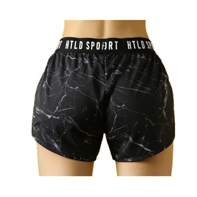 Shorts esportivos de corrida vazados 2 em 1, calças curtas para yoga treino fitness praia de compressão dhipping