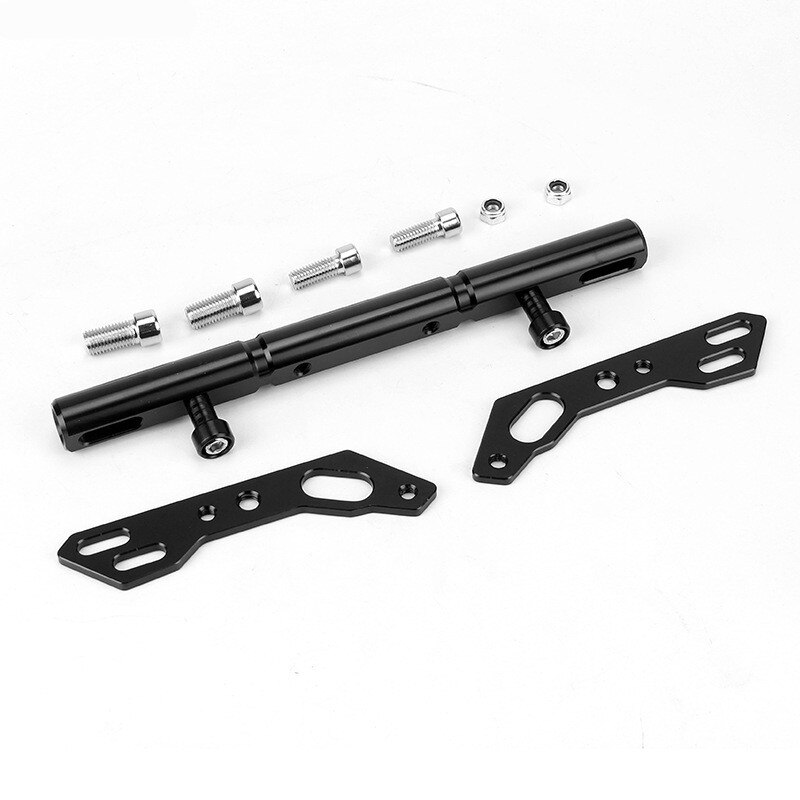 Handvat Bar Stijger Stuurklem Voor Harley Softail Slim Voor Fatboy Dyna Voor Straat Bob Low Rider FXDL Motorcycle Chrome 4 Stuur Riser 1.25 Bar Motorfiets Stuur Risers