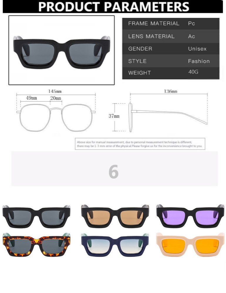 Gafas de sol cuadradas Retro a la para hombre, gafas de sol tipo ojo de gato, gafas rectangulares de UV400, gafas de verano Vintage Punk