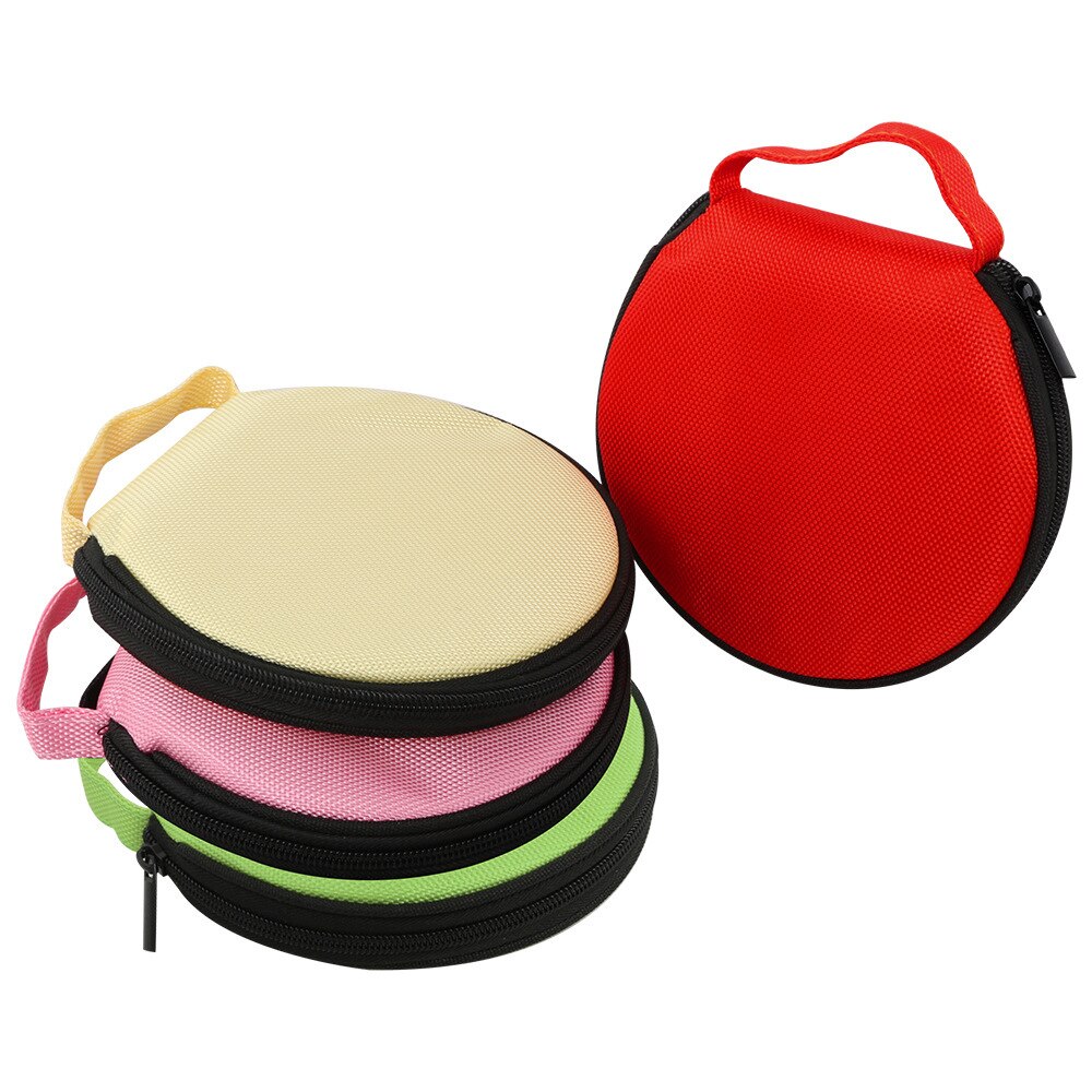 20- plater boks vanntett cd veske bærbar cd holder dvd veske arrangør lommebok koffert plast porta cd estuche organizador