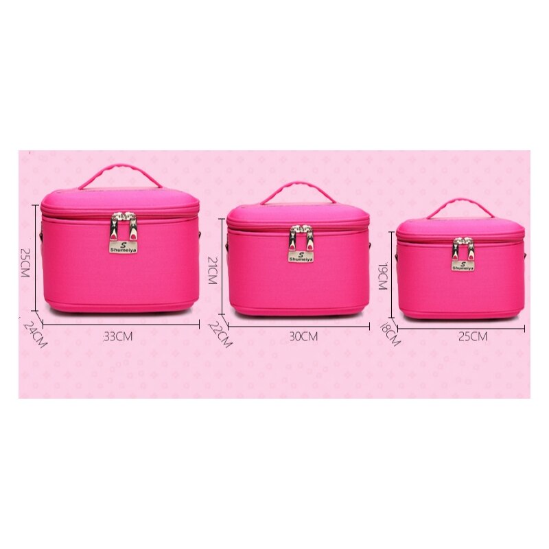 Travel Cosmetic Bag for Women Makeup Waterproof Makeup Bag Large Capacity Storage case Suitcases