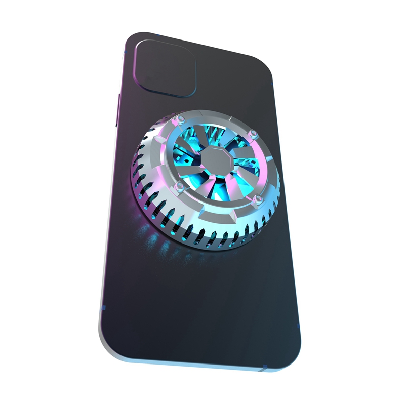 Usb-betriebener magnetischer handy-lüfter für android und ios