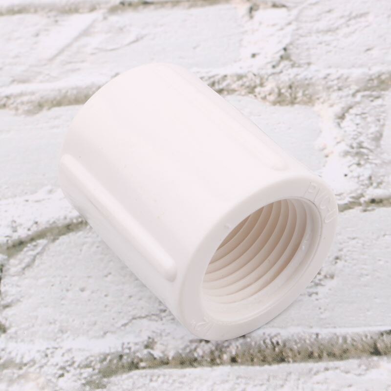 1pc PVC Female Thread Connector Straight Elbow 3-Way Full Thread Connector For Garden Irrigation Pipe Adapter Aquarium Fittings