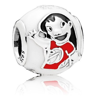 NUOVO 2018 NUOVO 100% 925 Sterling Silver Charm Bead Piercing Lumaca di Cristallo Del Cuore Donne Europeo Adatto FAI DA TE Braccialetto di Fabbrica: 8