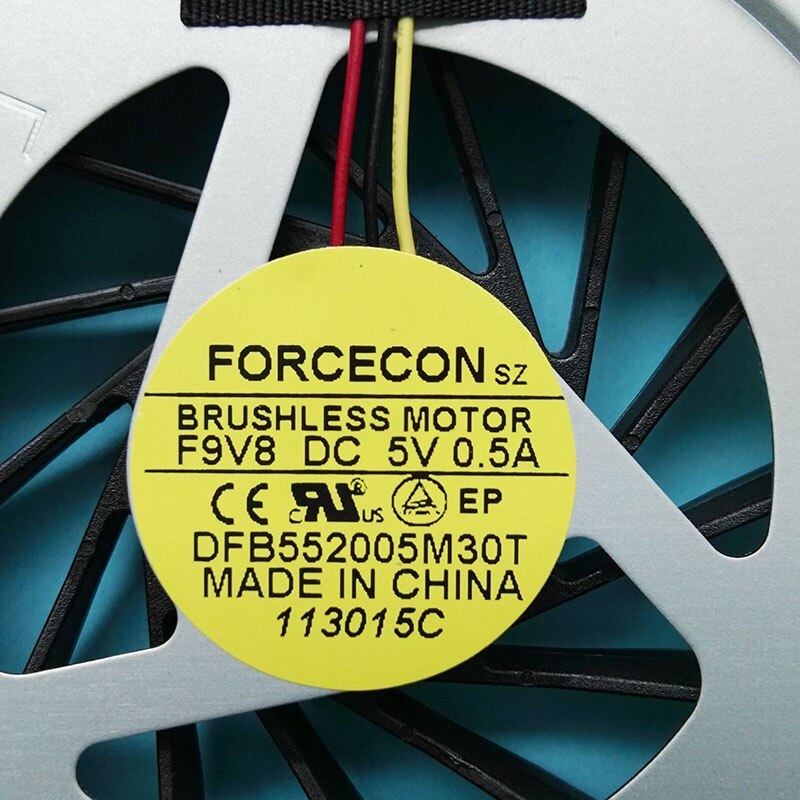 CPU cooling fan for HP DV7 dv7-4000 DV6-3000 DV6-3018tx DV6-3152tx fan cooler DFB552005M30T F9V8 610773-001 637610-001