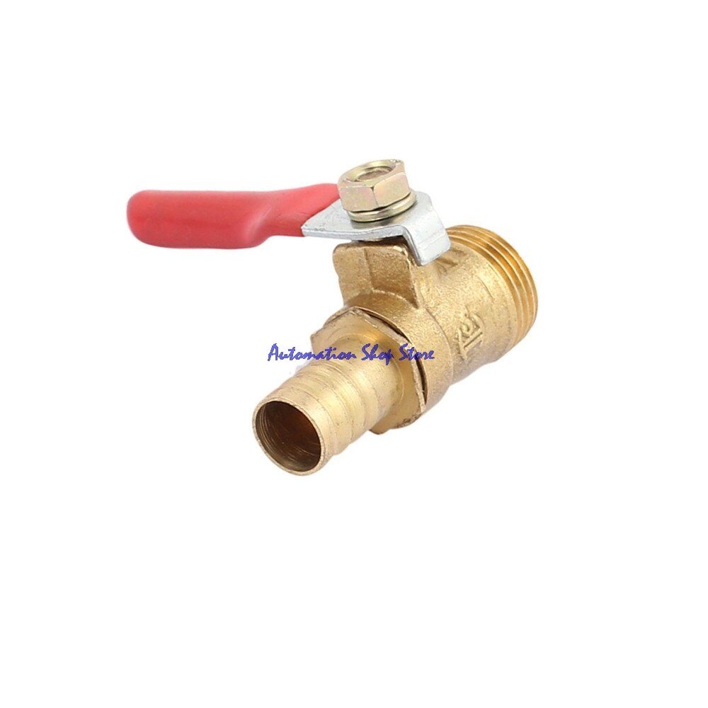 10mm Tube connected / 3/8PT Male Thread Full Port Air Regulated Ball Valve Controller